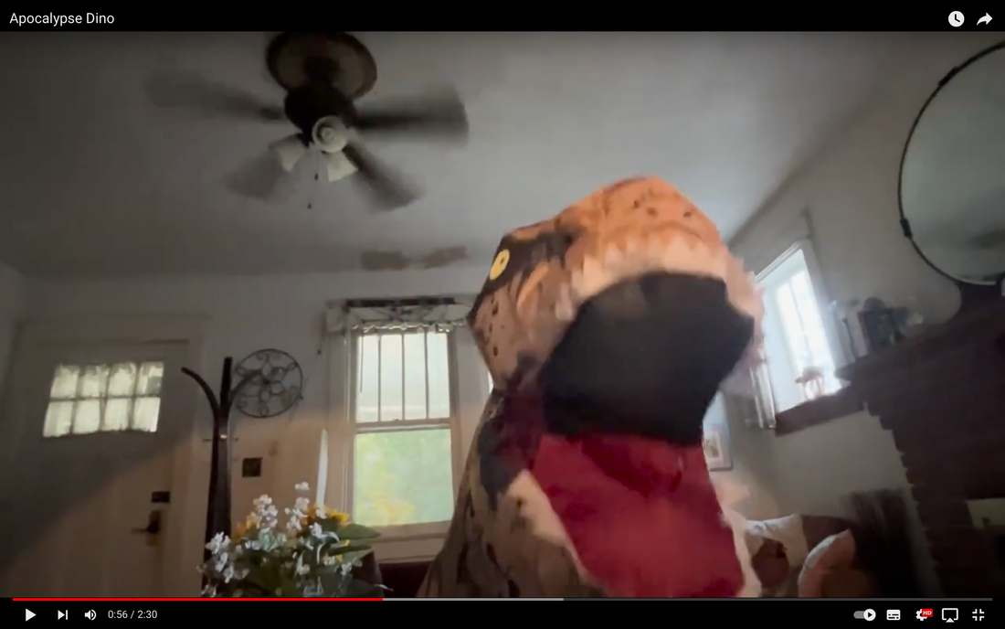 Prepping for Dragon Con 2023, New Shirt Designs Will Be Available, and "Apocalypse Dino" Has Been Completed :-)