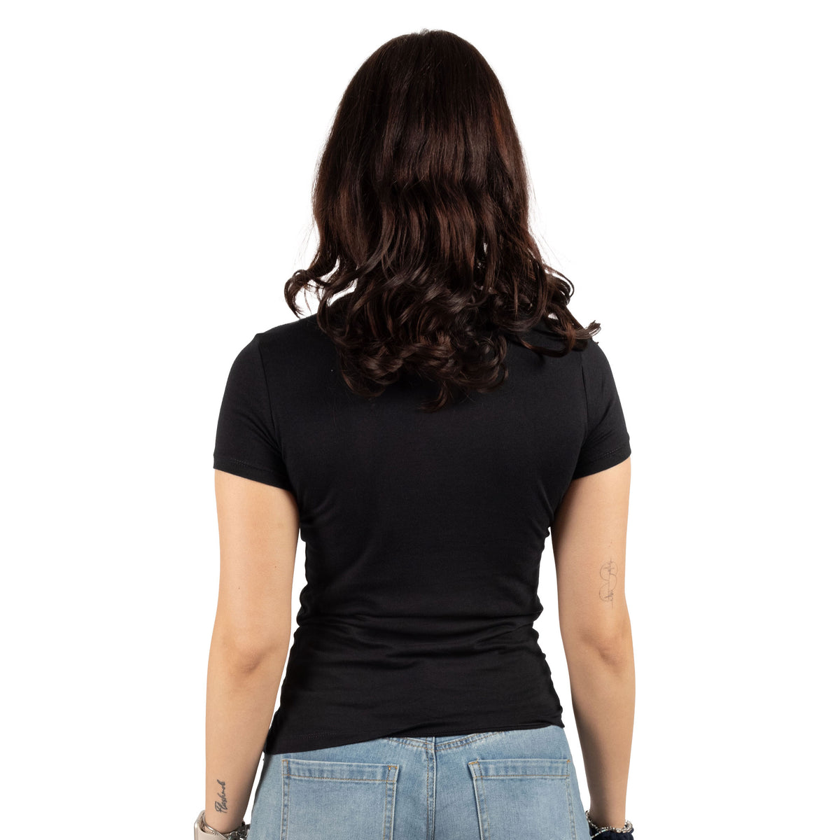 +1 Functional Adult T-Shirt (Ladies) (Black)
