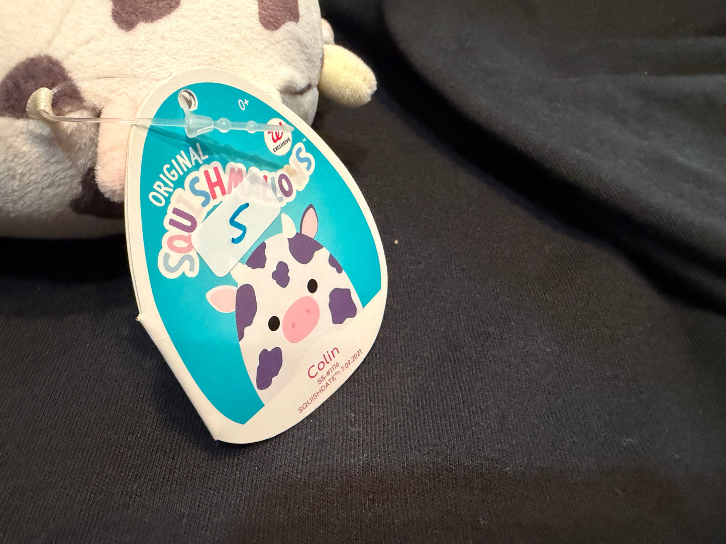 Squishmallow Cow Colin Plush