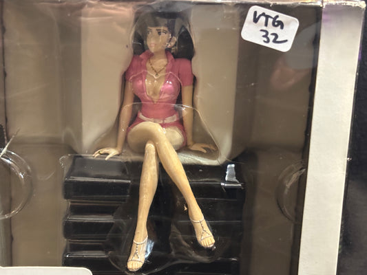 Lupin III Spiral Type MD Case & Fujiko Figure