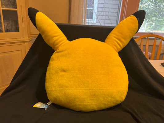 Pokemon Pikachu Face Plush Cushion Pillow
