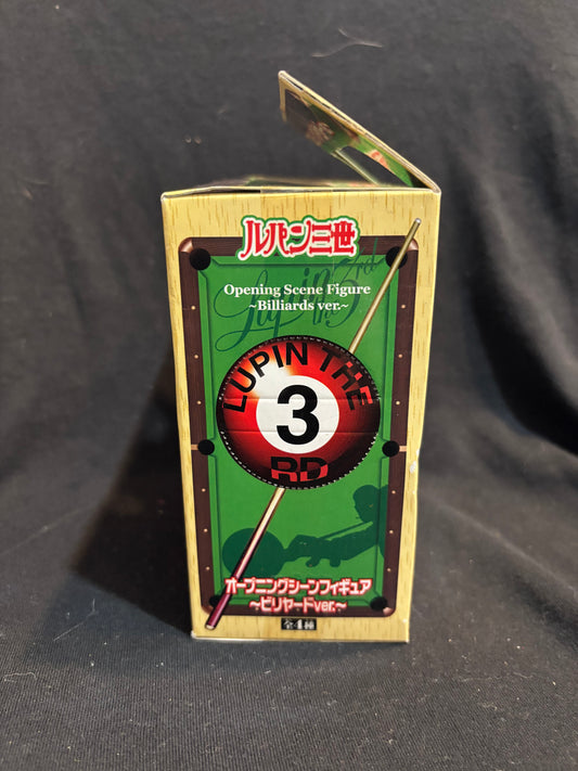 Lupin the Third (3rd) Opening Scene Billiards Figure Set Part 3