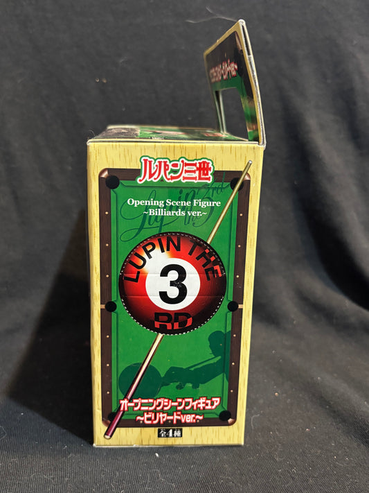 Lupin the Third (3rd) Opening Scene Billiards Figure Set Part 3