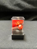 Chessex Mini Scarlet Scarab/Gold Dice