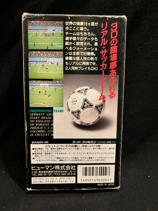 Super Formation Soccer (In Box) (Nintendo Super Famicom) (Japanese)