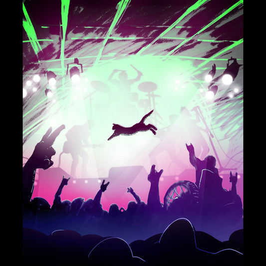 Mosh Pit Feline T-Shirt