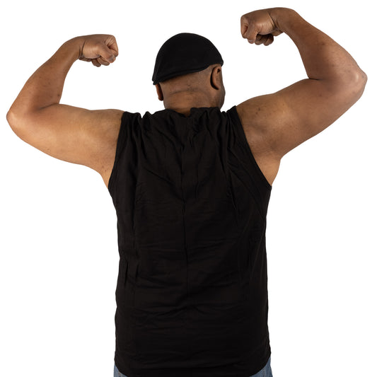 Perfectly Sane Cat Dude Muscle Tank