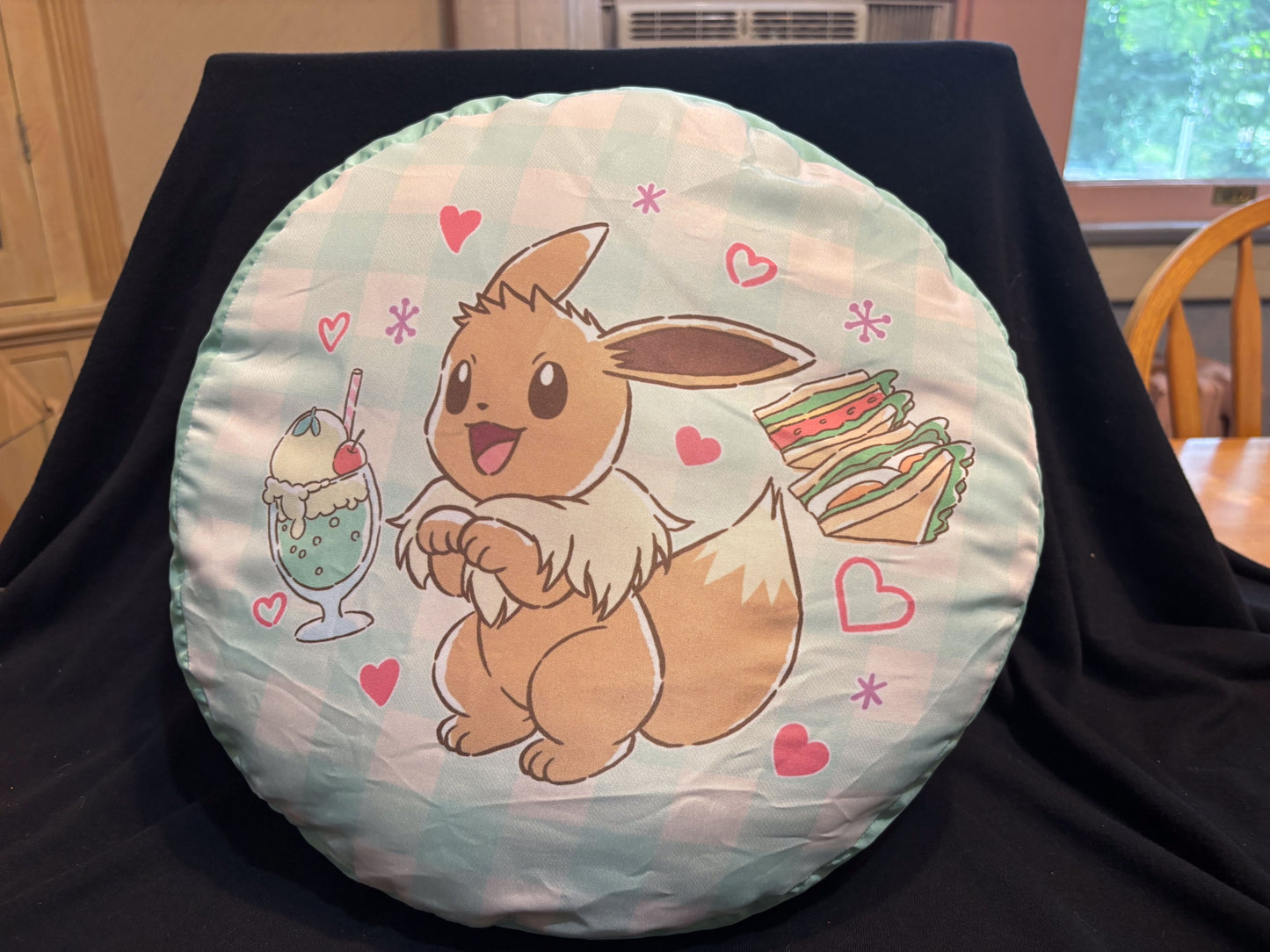 Pokemon Center Eevee Reversible Cushion Plush