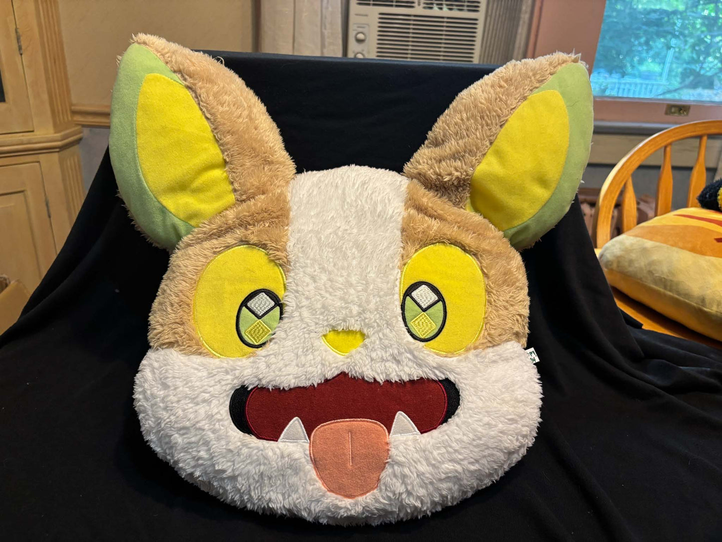 Pokemon Yamper Face Cushion