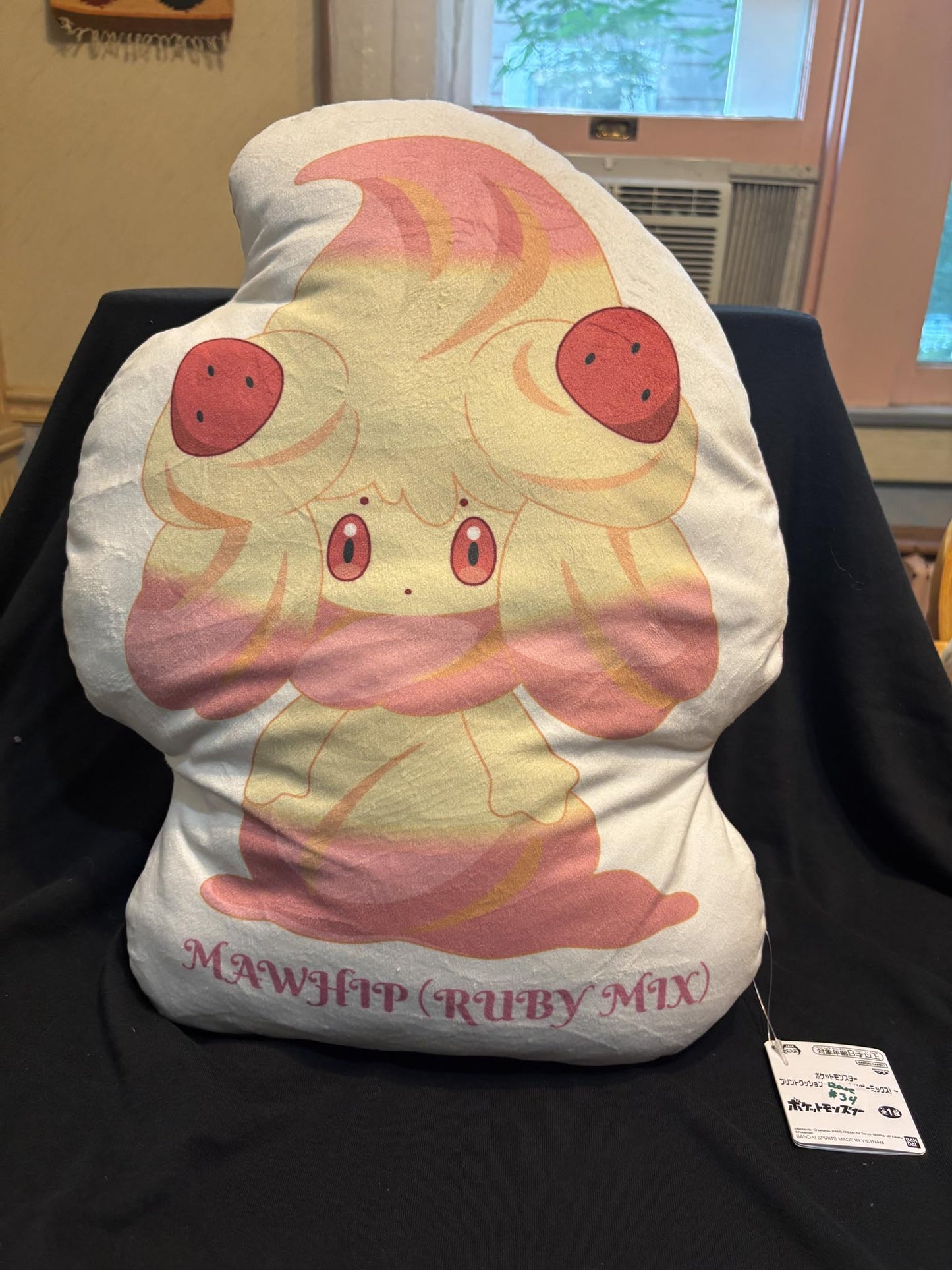 Pokemon Print Alcremie Cushion Plush