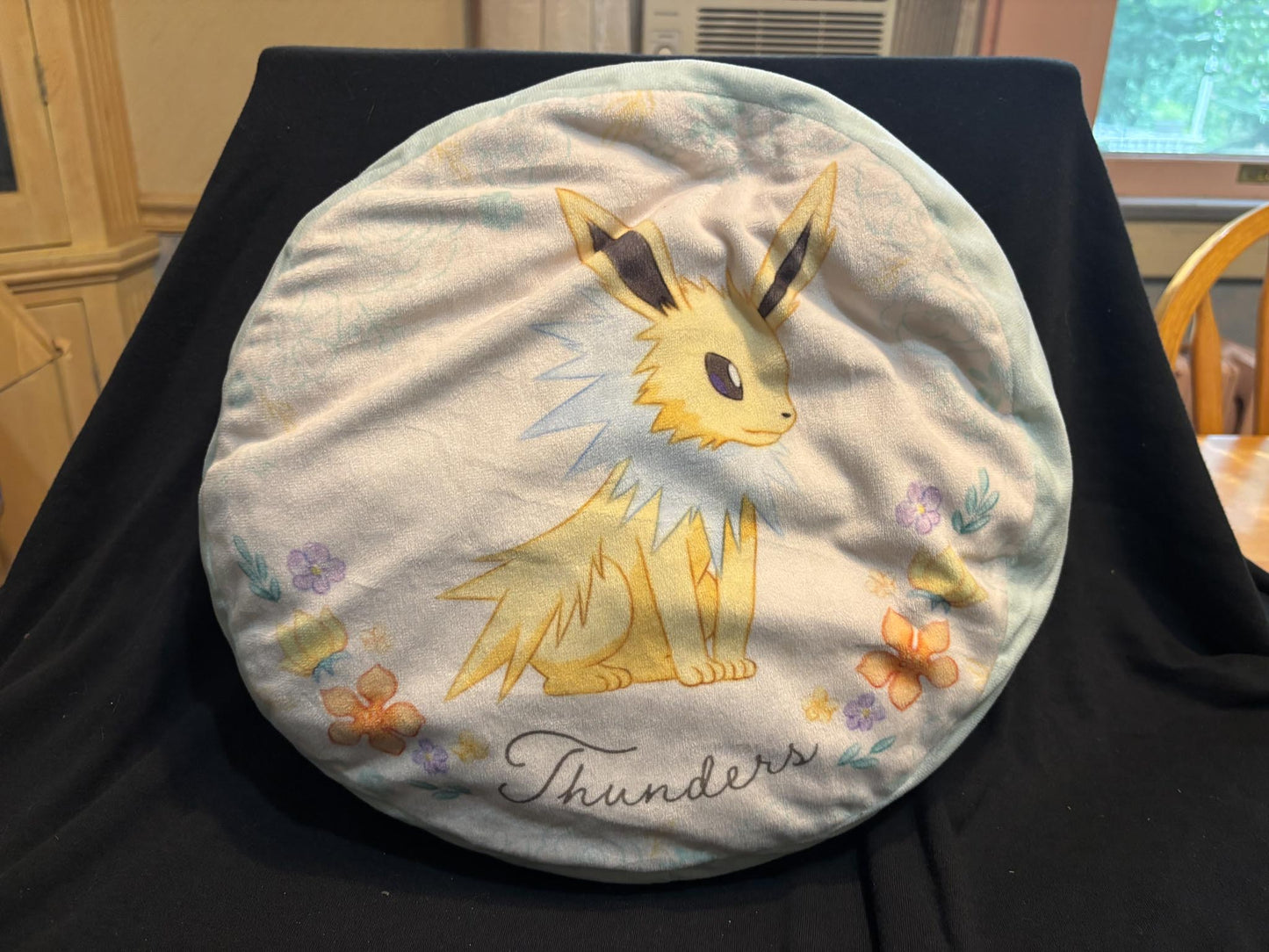 Pokemon Jolteon Reversible Cushion Plush