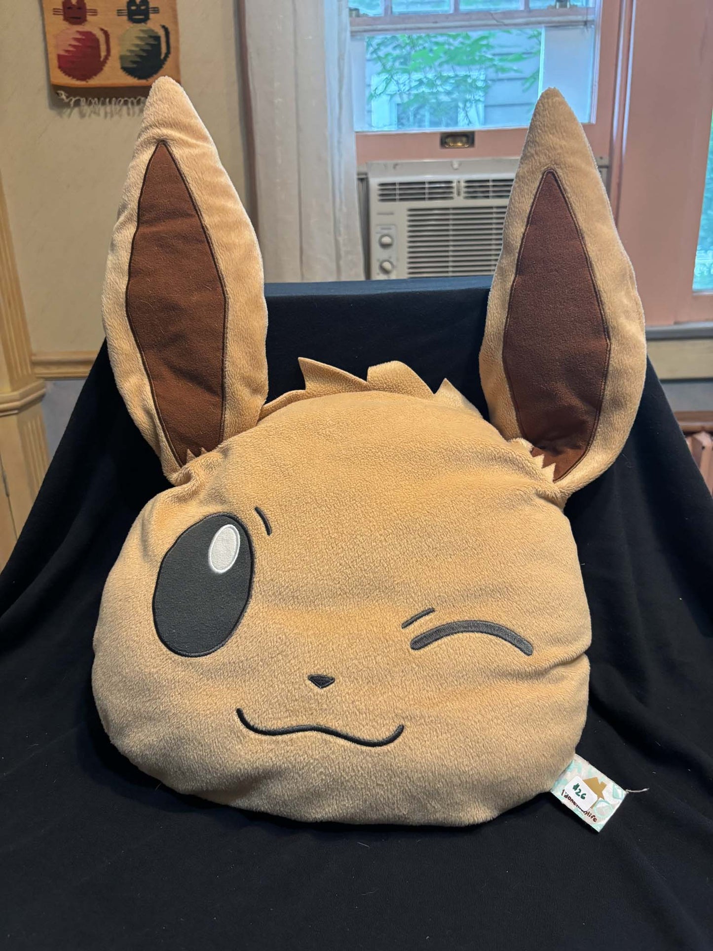 Pokemon Center Eevee Face Cushion Plush