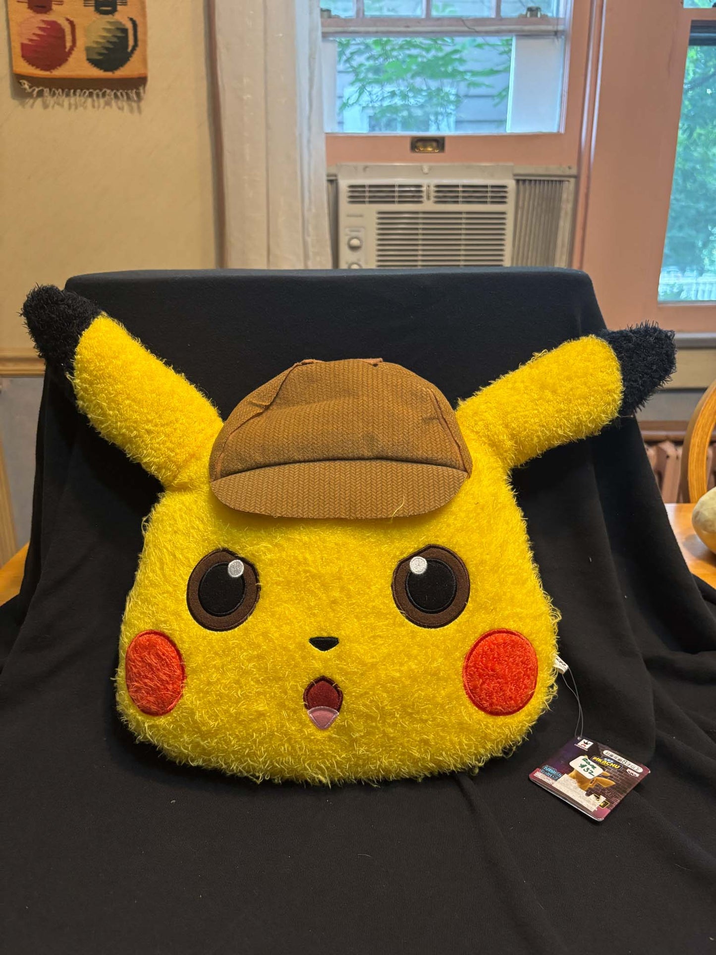 Detective Pikachu Plush Cushion