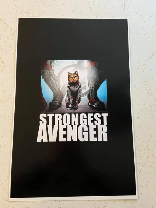 Strongest Avenger 11" x 17" Glossy Print