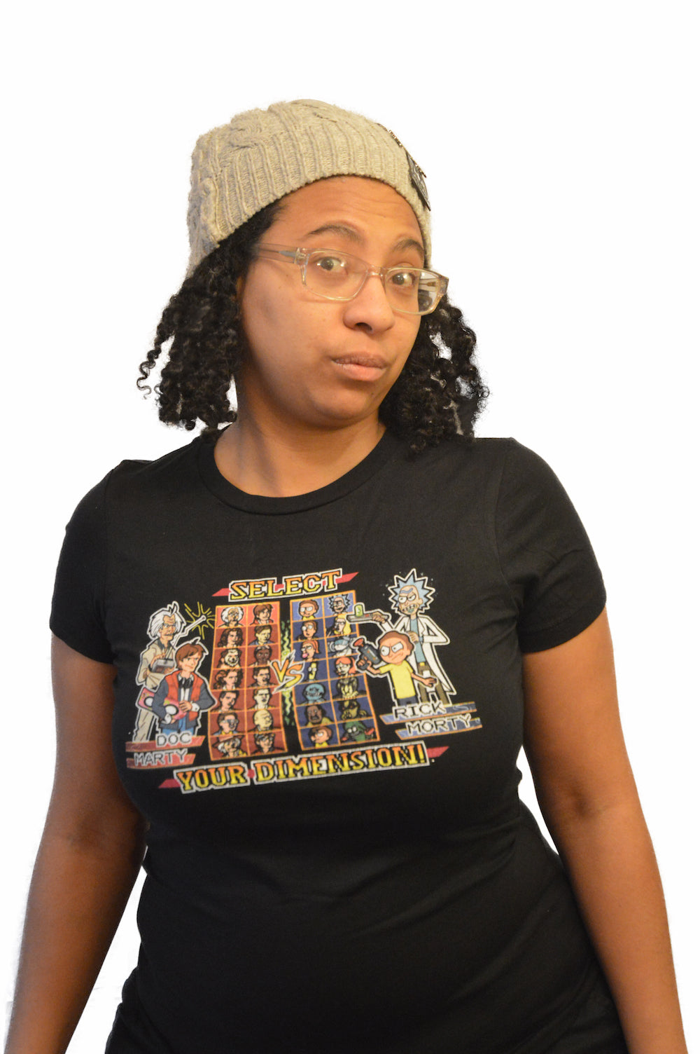 Doc Brown and Marty vs. Rick and Morty T-Shirt