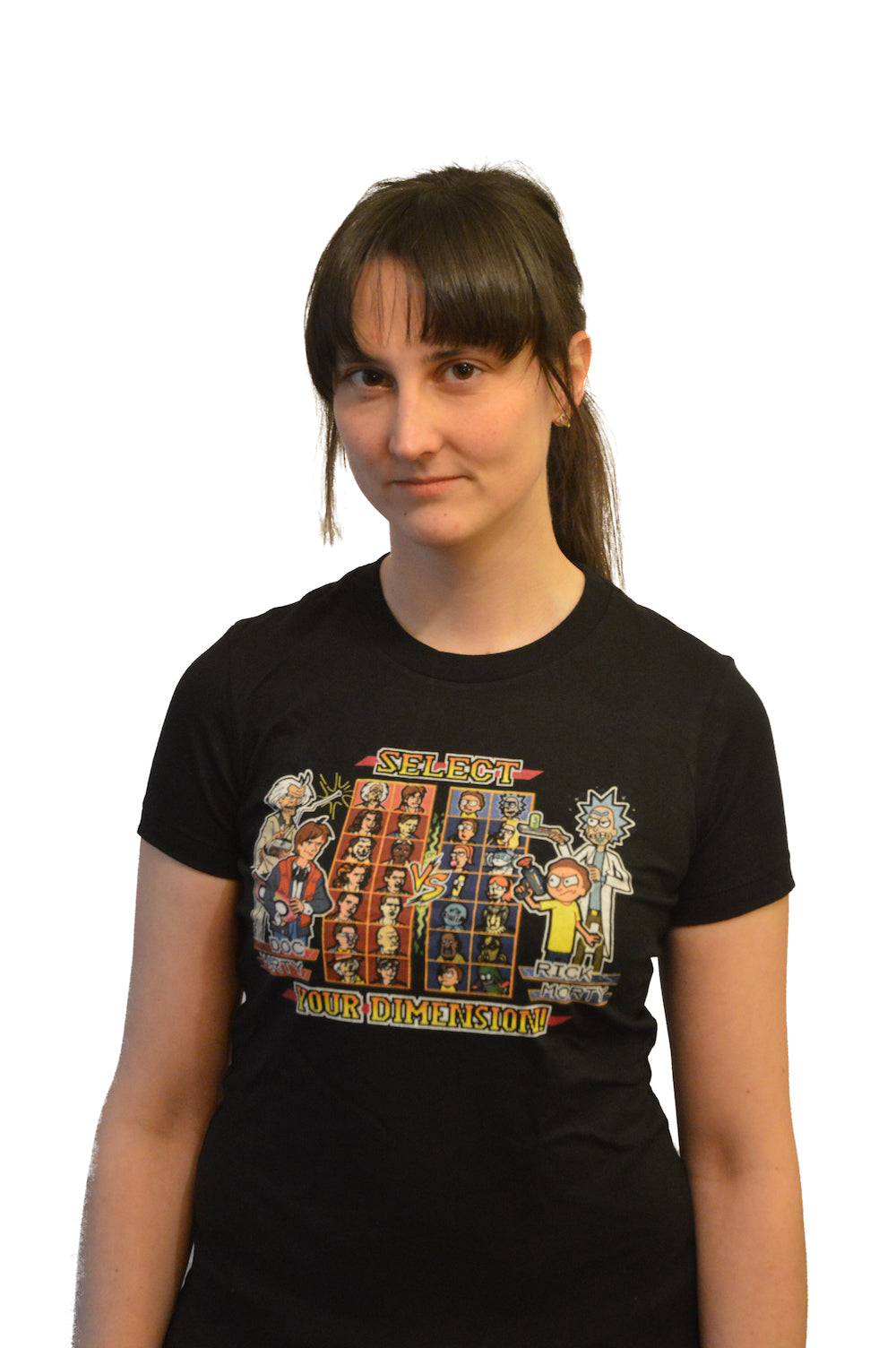 Doc Brown and Marty vs. Rick and Morty T-Shirt