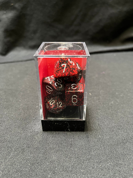 Chessex Speckled Silver Volcano Dice