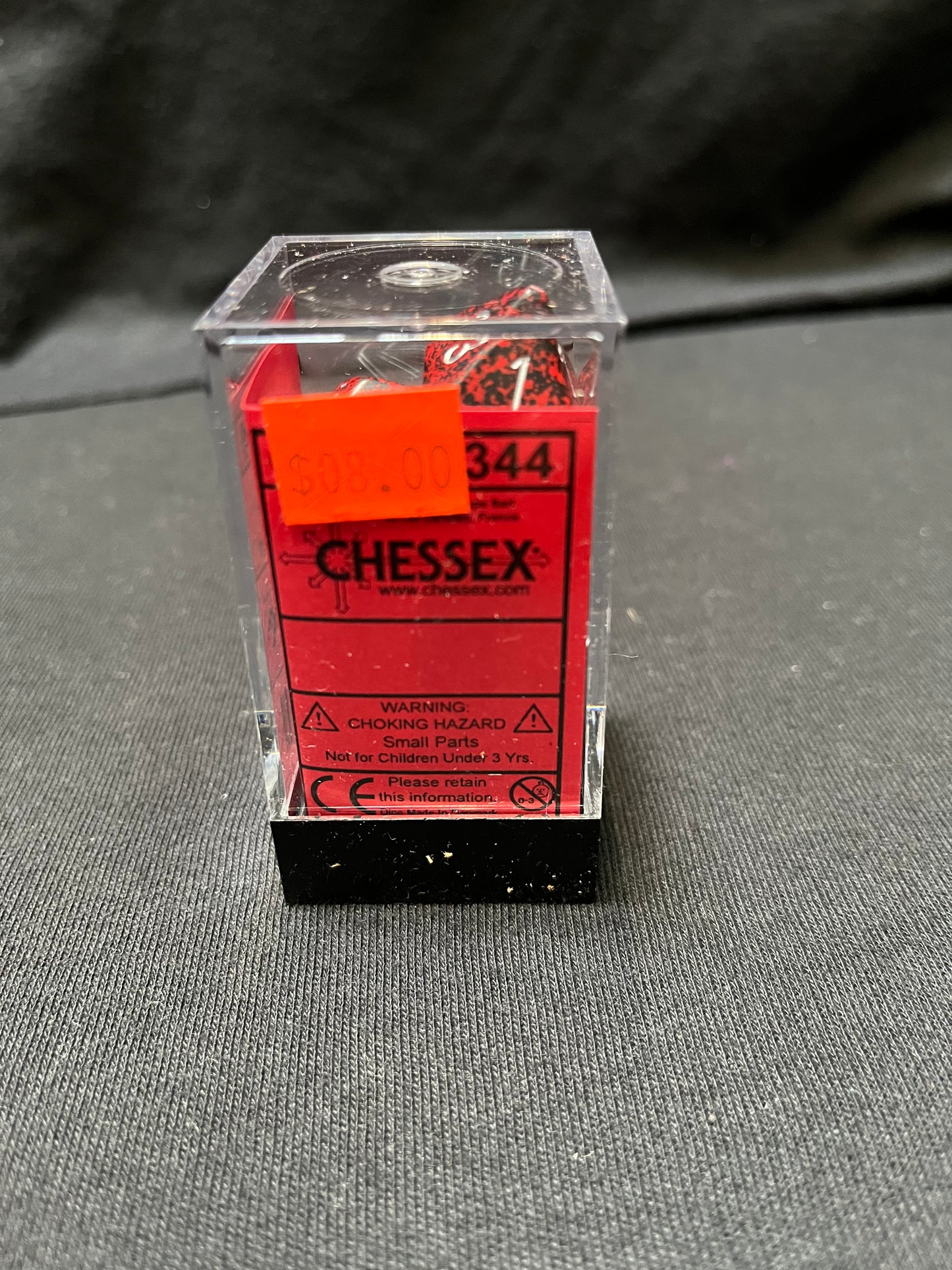 Chessex Speckled Silver Volcano Dice