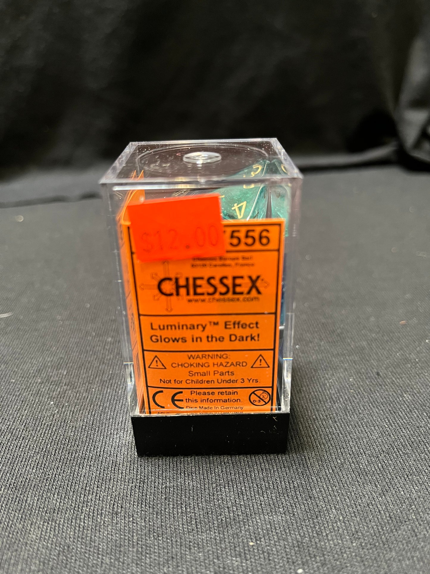 Chessex Nebula Oceanic/Gold Dice