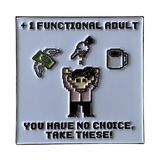 +1 Functional Adult (Female) Pin