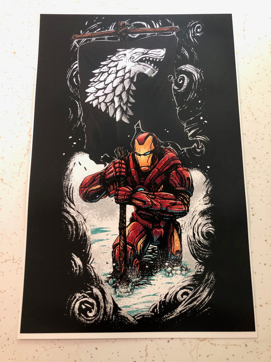 Iron Trooper 11" x 17" Print
