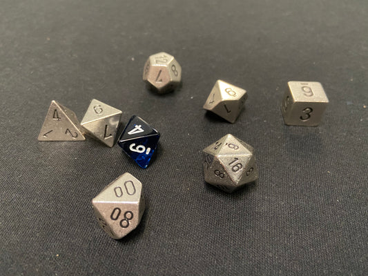 Chessex Metal Dice Set