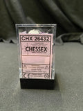 Chessex Gemini Purple/Steel Dice Kit