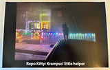 Repo Kitty: Krampus' Little Helper 11" x 17" Print