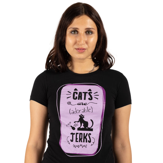 Cats are (Adorable) Jerks T-Shirt