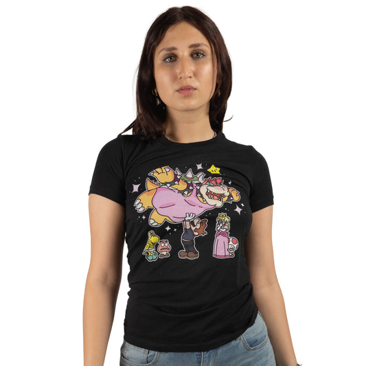 "Dirty Dancing vs. Super Mario Brothers" T-Shirt