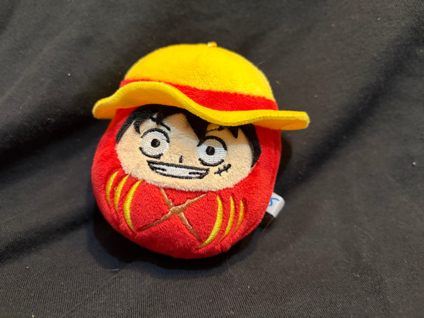 Korokoro Daruma Mascot One Piece 01 Luffy KDM Plush