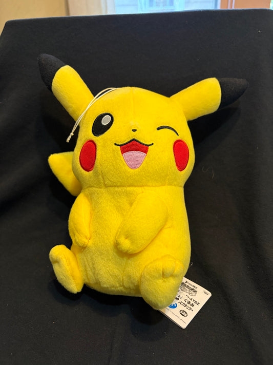 Pokémon 12" Large Winking Pikachu Plush