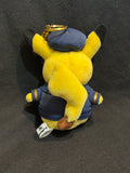 Pokemon Center Pikachu Plush Toy Doll 5" Keychain Itami Airport Pilot