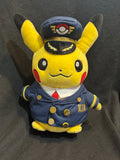 Narita Airport Limited Pokemon Center Pikachu Pilot Plush