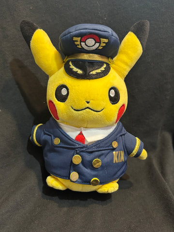 Narita Airport Limited Pokemon Center Pikachu Pilot Plush