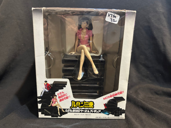 Lupin III Spiral Type MD Case & Fujiko Figure