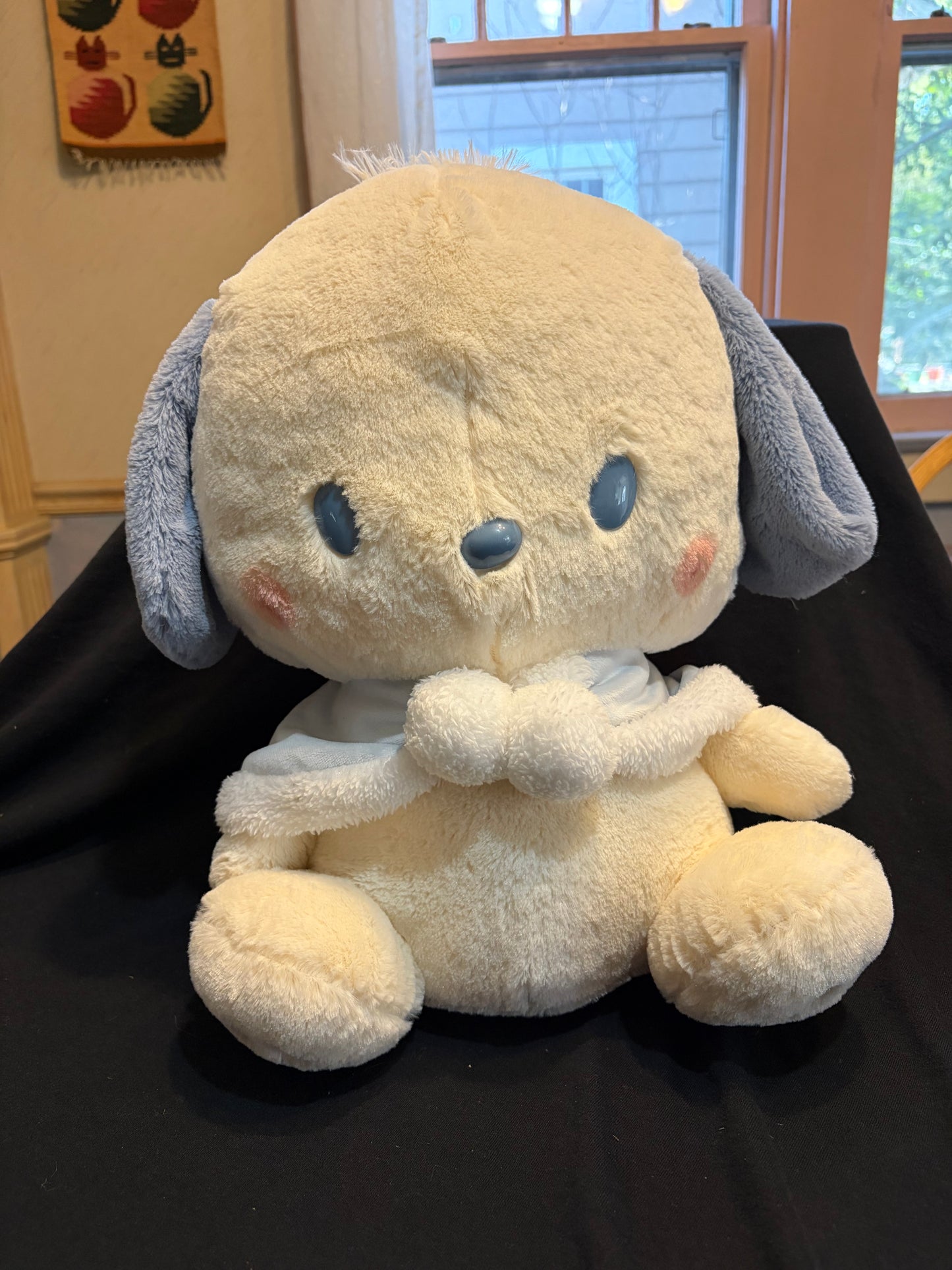 Sanrio Pochacco Baby Blue Angel Super Big Plush