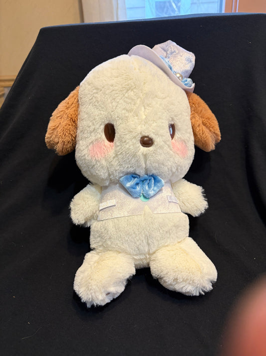 Sanrio Pochakko Plush Doll Stuffed Milky White Dog