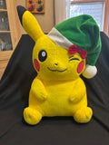 Pokemon Pikachu with Christmas Cap