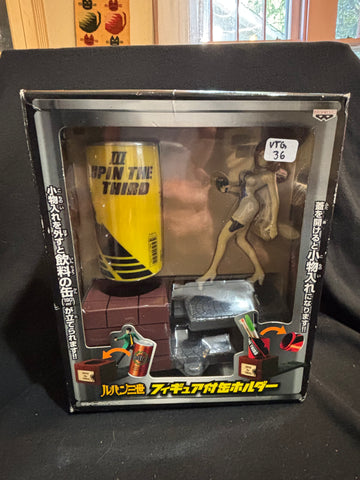 Fujiko Mine Lupin the Third 3rd Figure with Can Holder
