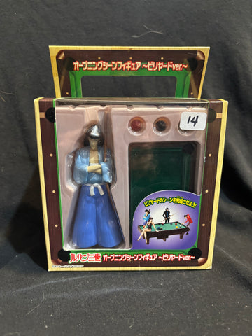 Lupin the Third (3rd) Opening Scene Billiards Figure Set Part 3
