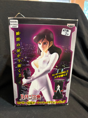 Lupin The Third: Sensor-Activated Automatic Door & Figure - Fujiko Mine
