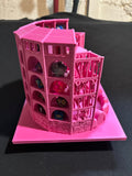 Dicecatraz 3D-Printed Combo Dice Prison/Dice Roller (Pink)