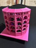 Dicecatraz 3D-Printed Combo Dice Prison/Dice Roller (Pink)
