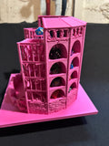 Dicecatraz 3D-Printed Combo Dice Prison/Dice Roller (Pink)