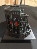 Dicecatraz 3D-Printed Combo Dice Prison/Dice Roller (Black)