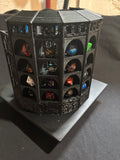 Dicecatraz 3D-Printed Combo Dice Prison/Dice Roller (Black)