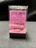 Chessex Gemini Black-Purple/Gold Dice