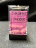 Chessex Gemini Black-Purple/Gold Dice