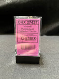 Chessex Vortex Purple/Gold Dice